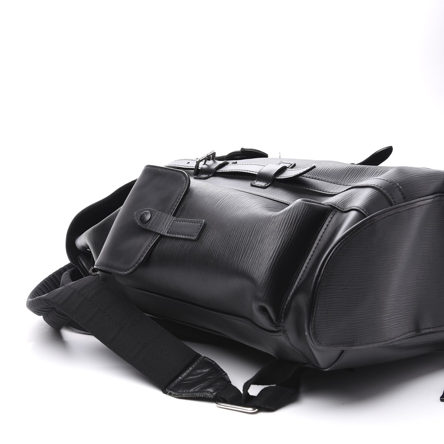 Louis Vuitton Epi Christopher Backpack PM Black 7 of 13