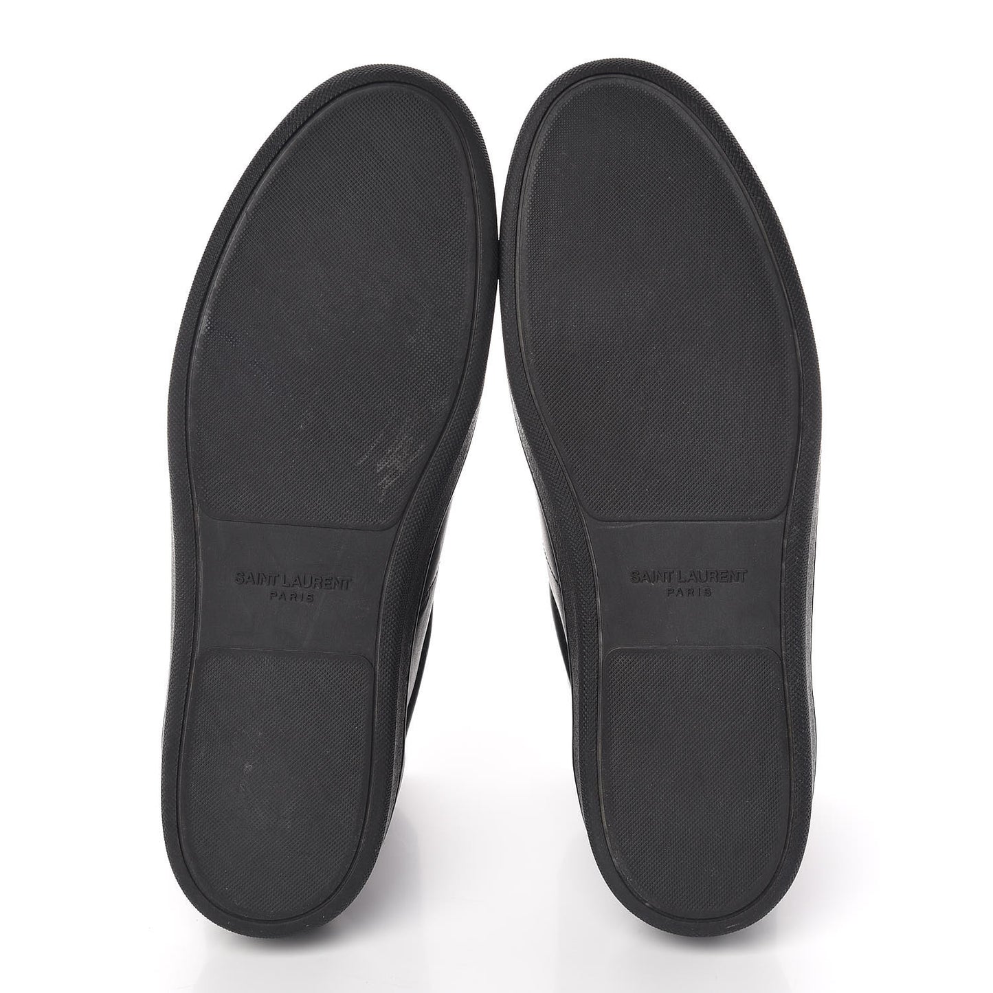 Calfskin Mens Court Classic SL/01H High Top Sneakers 43.5 Black