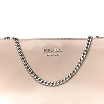 Prada Soft Calf Chain Clutch Cammeo 17 of 19