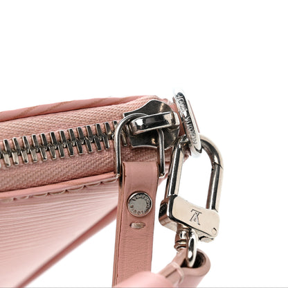 Louis Vuitton Epi Easy Pouch On Strap Rose Ballerine 10 of 11