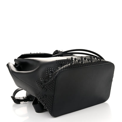 Bulgari X NICHOLAS KIRKWOOD Calfskin Studded Serpenti Forever Backpack Black 4 of 9