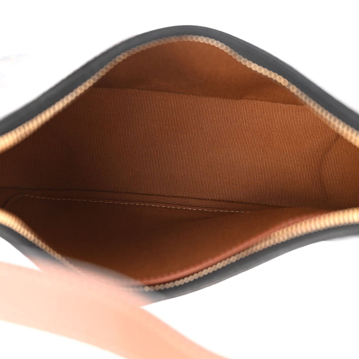 Triomphe Canvas Calfskin Ava Shoulder Bag Tan