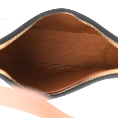 Celine Triomphe Canvas Calfskin Ava Shoulder Bag Tan 5 of 10