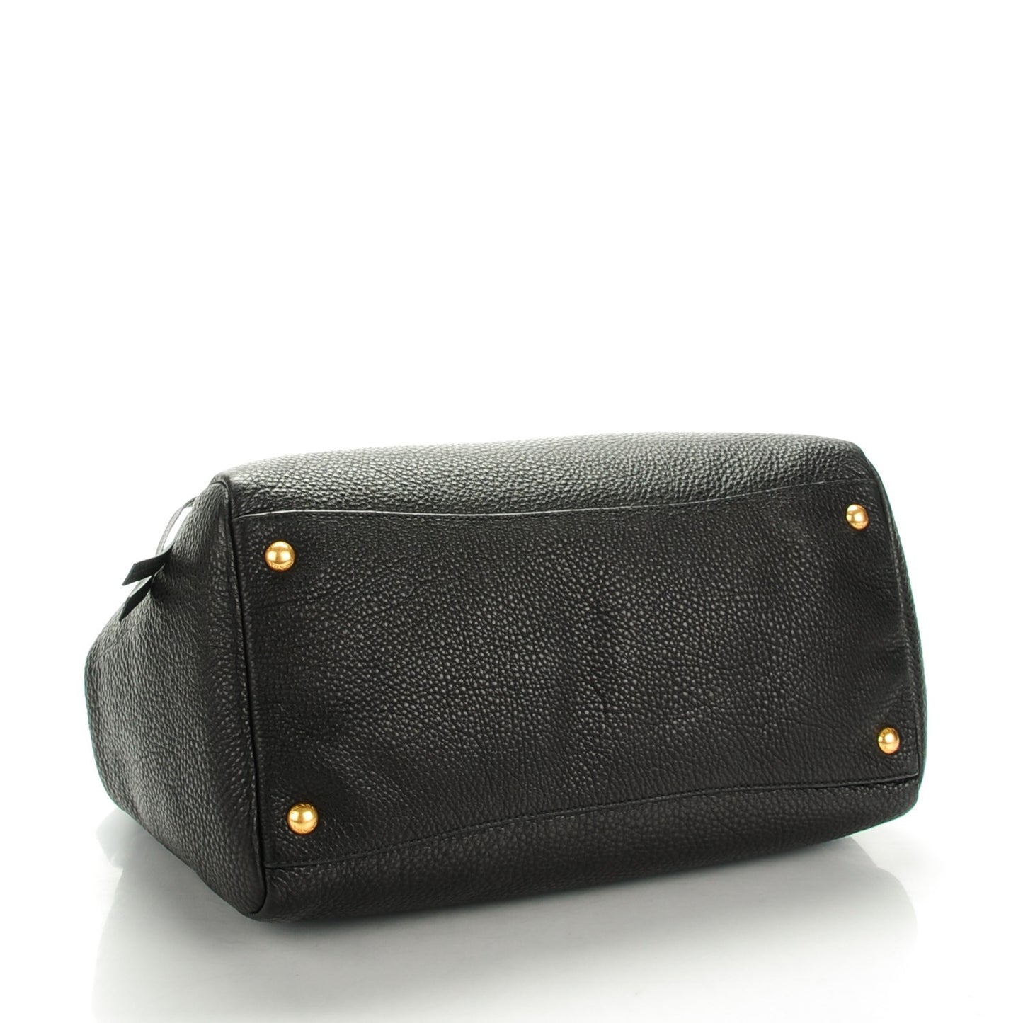 Vitello Daino Tote Nero Black