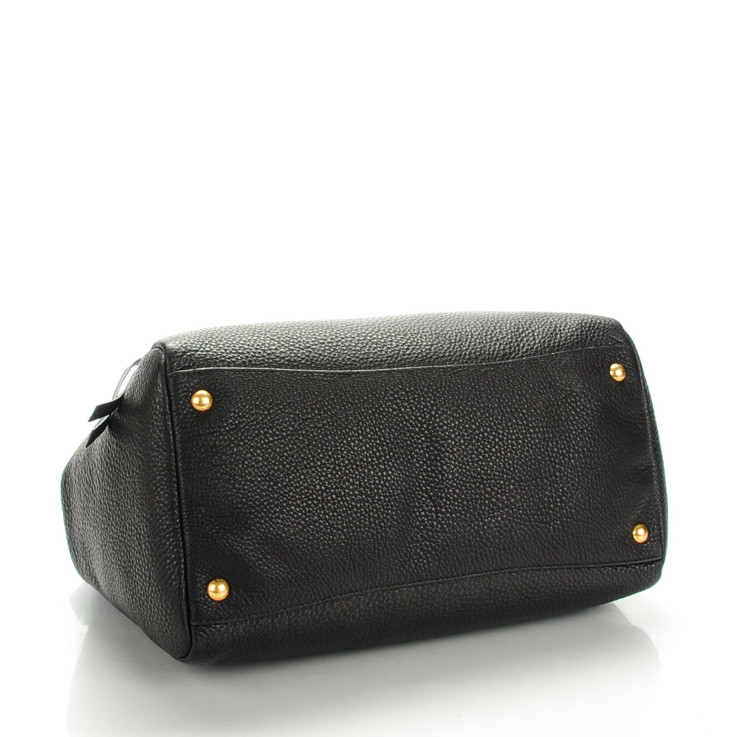 Prada Vitello Daino Tote Nero Black 4 of 8
