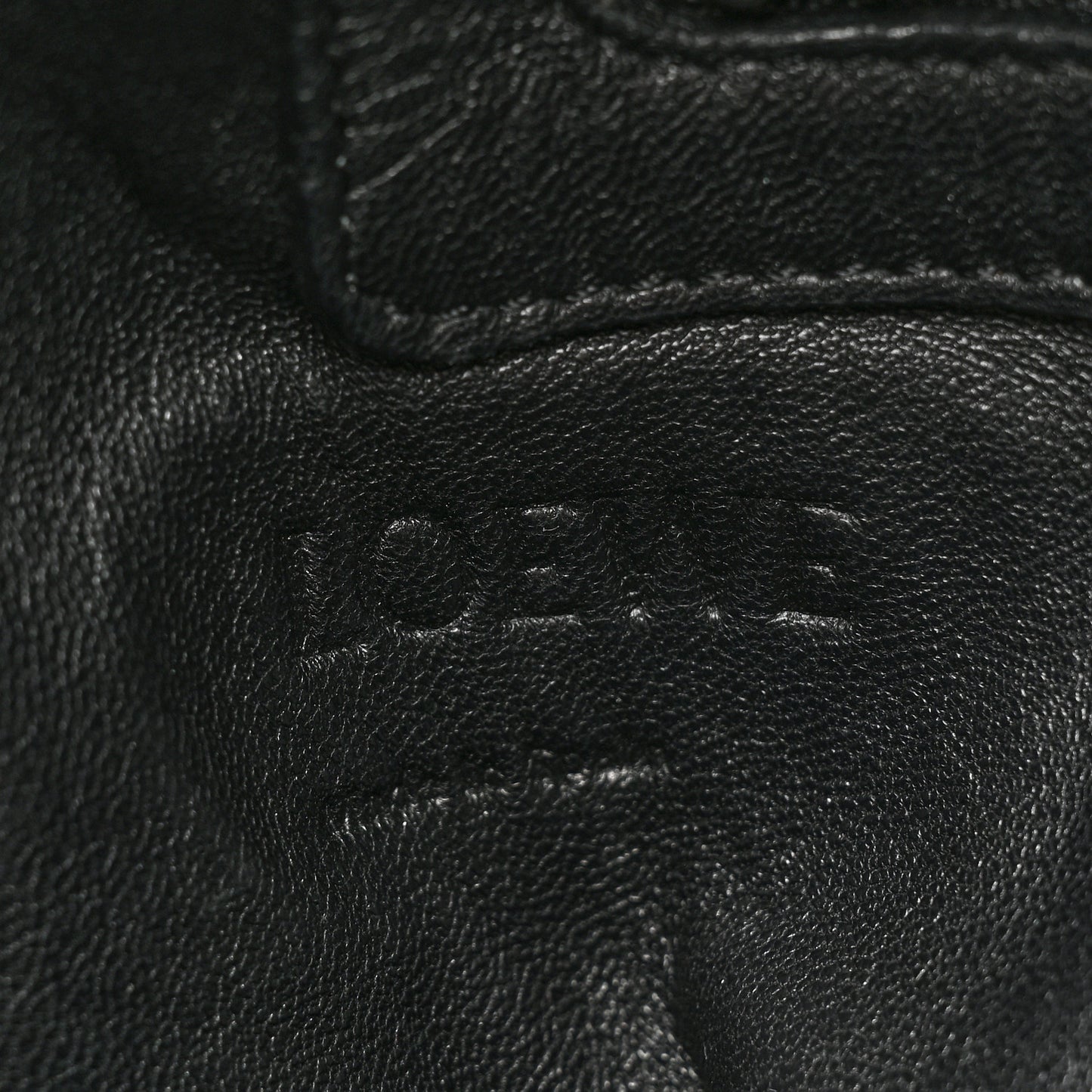Snakeskin Flamenco Knot Bag Black