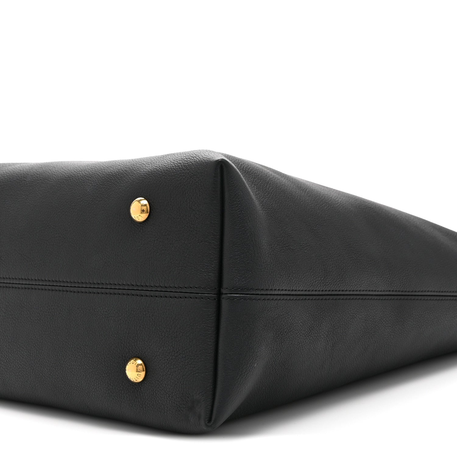 Louis Vuitton Grained Calfskin Low Key Hobo MM Black 10 of 10