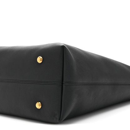 Louis Vuitton Grained Calfskin Low Key Hobo MM Black 10 of 10