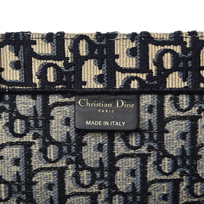 Christian Dior Oblique Book Tote Blue Multicolor 6 of 11