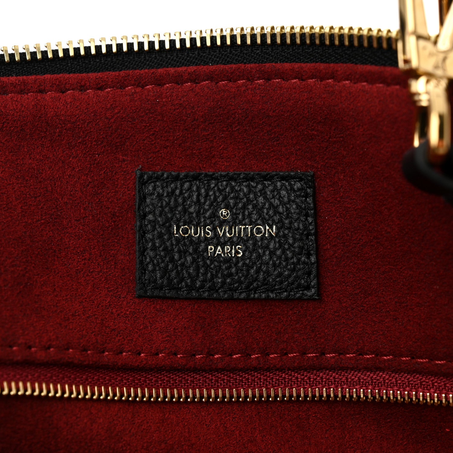 Louis Vuitton Empreinte Monogram Giant Grand Palais Black 6 of 10