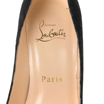 Christian Louboutin Suede Daffodile 160 Pumps 36 Black 10 of 15
