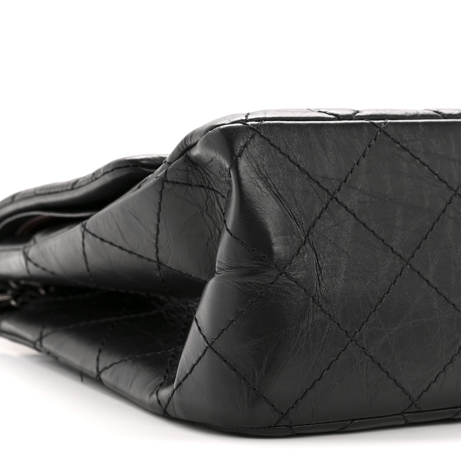 Chanel Aged Calfskin Quilted 2.55 Reissue 227 Flap Black 9 of 13