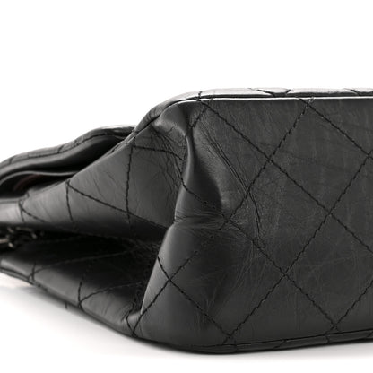 Chanel Aged Calfskin Quilted 2.55 Reissue 227 Flap Black 9 of 13
