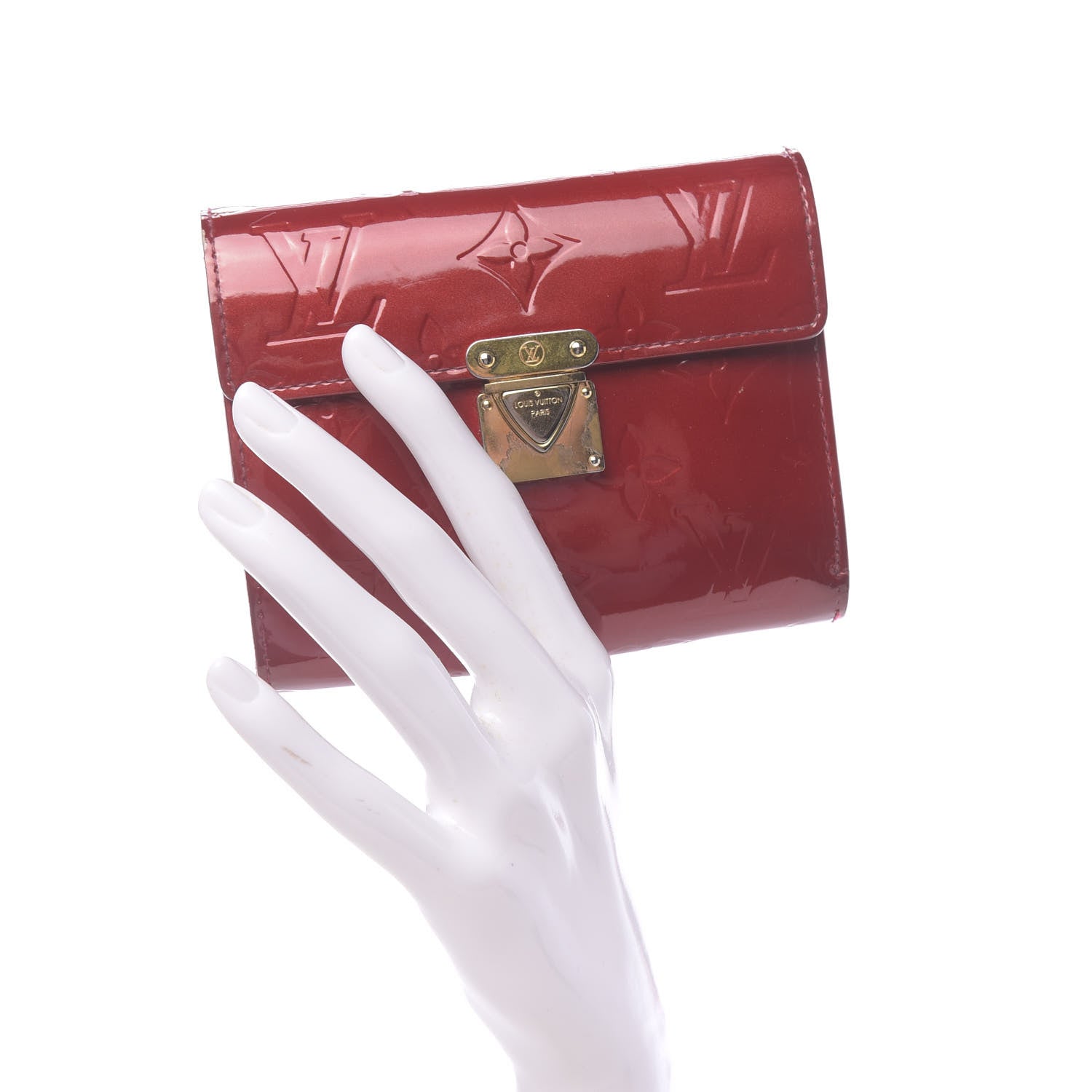 Louis Vuitton Vernis Koala Wallet Pomme D'Amour 2 of 10