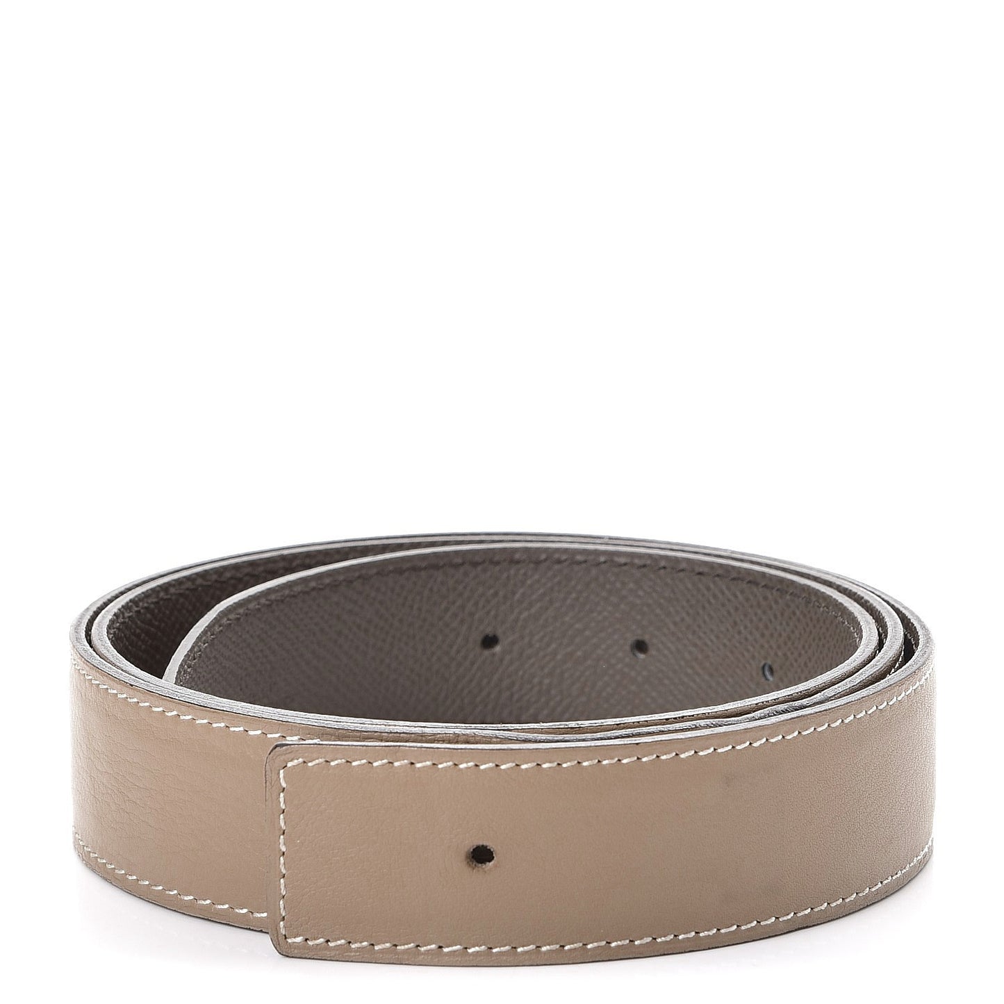 Swift Epsom Belt Strap 90 Etoupe Etain