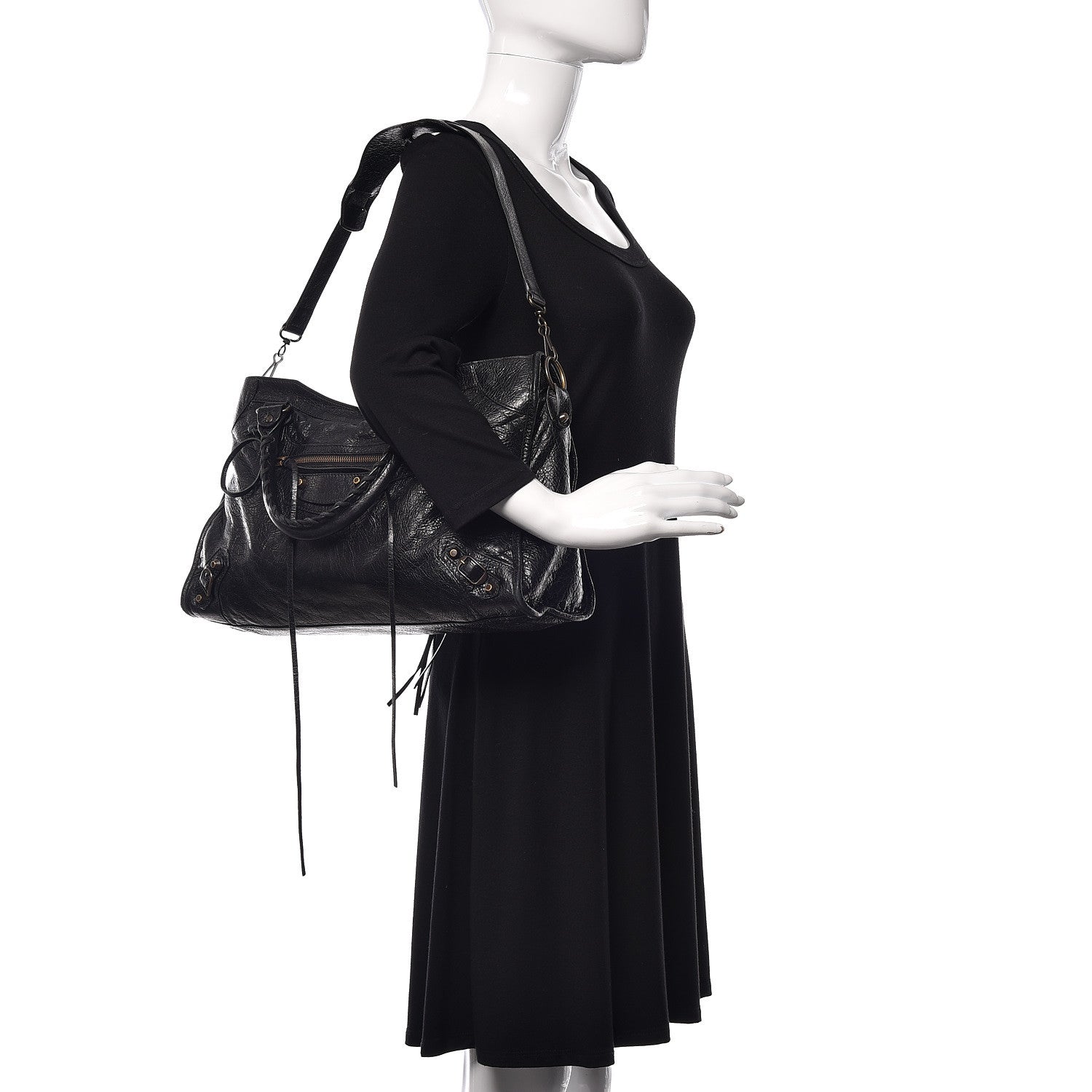 Balenciaga Agneau Classic Hardware City Black 2 of 16
