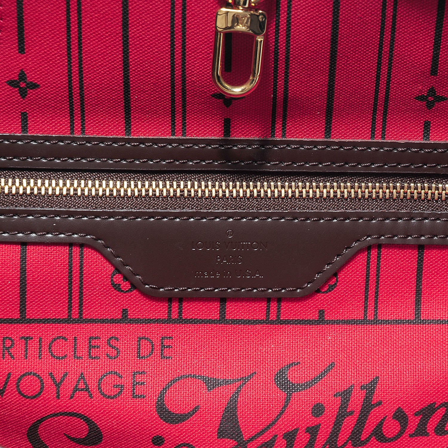 Louis Vuitton Damier Ebene Neverfull PM 5 of 7