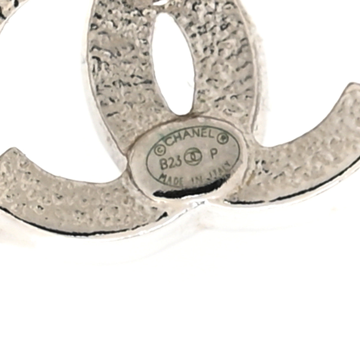 Chanel Crystal Star 5 CC Earrings Silver 4 of 5