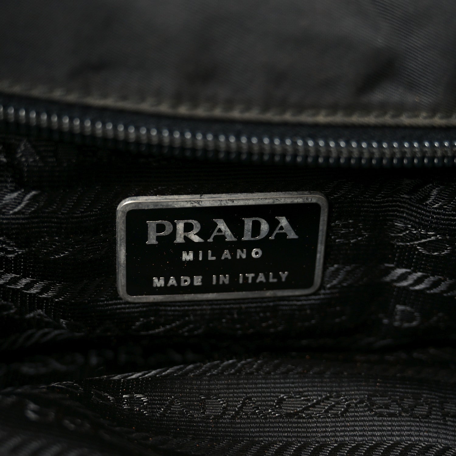 Prada Tessuto Nylon City Tote Black 6 of 9