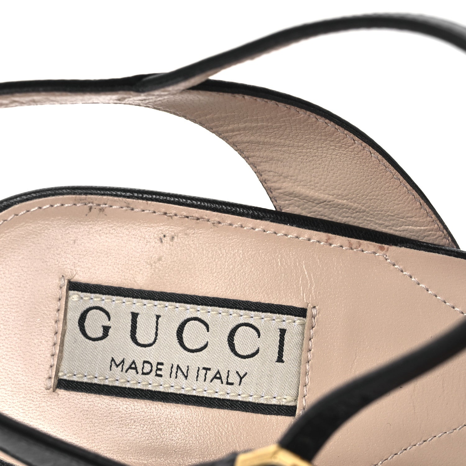 Gucci Malaga Kid Horsebit Lady 75mm Sandals 40.5 Black 11 of 12