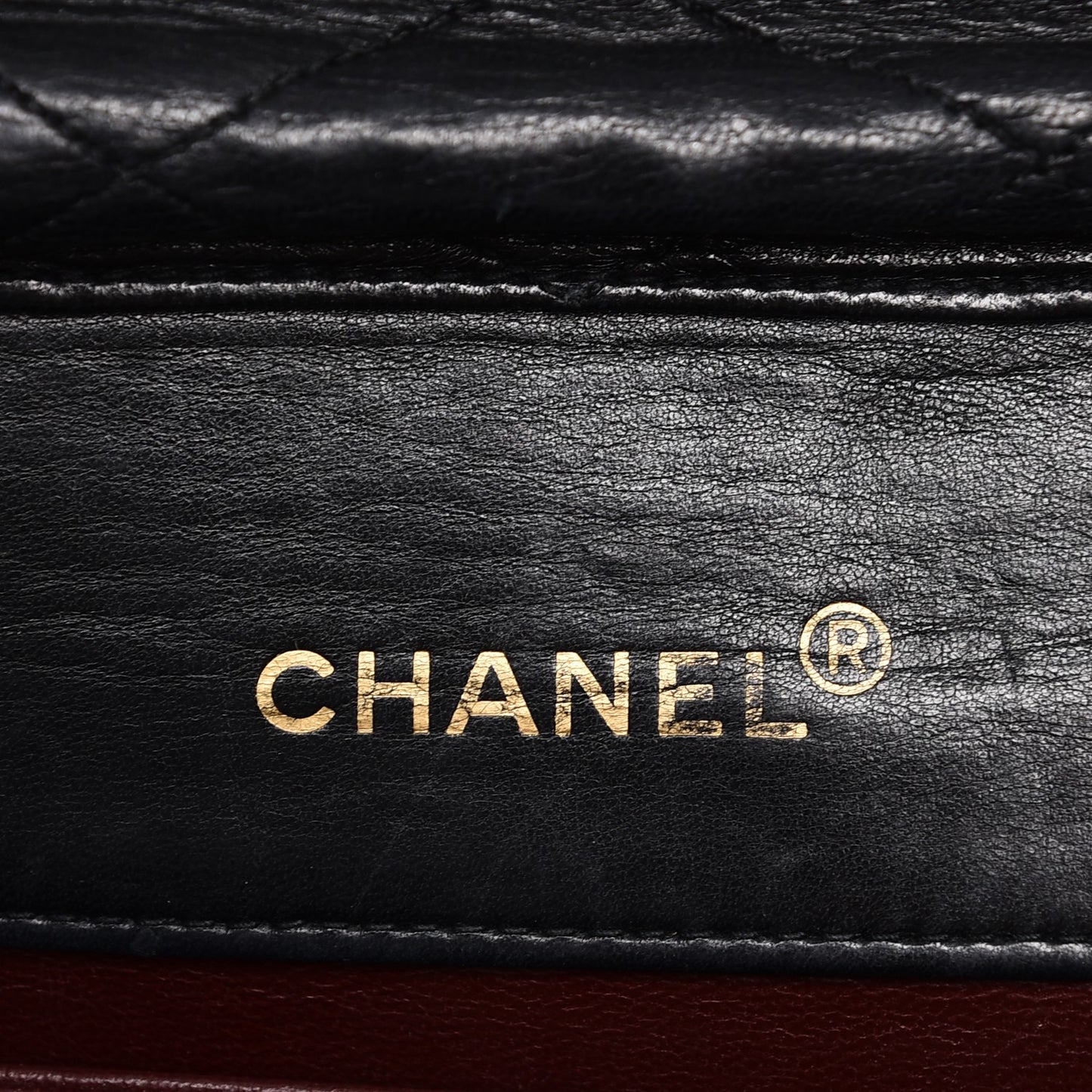 Lambskin Medium Single Flap Black