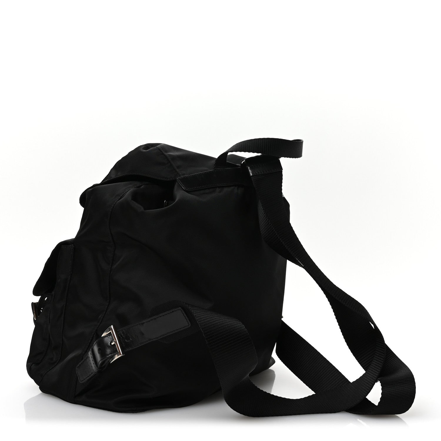 Prada Nylon Vela Medium Backpack Black 3 of 10