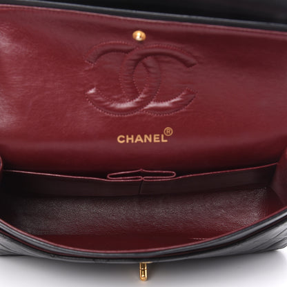 Chanel Lambskin Quilted Medium Double Flap Black 5 of 18