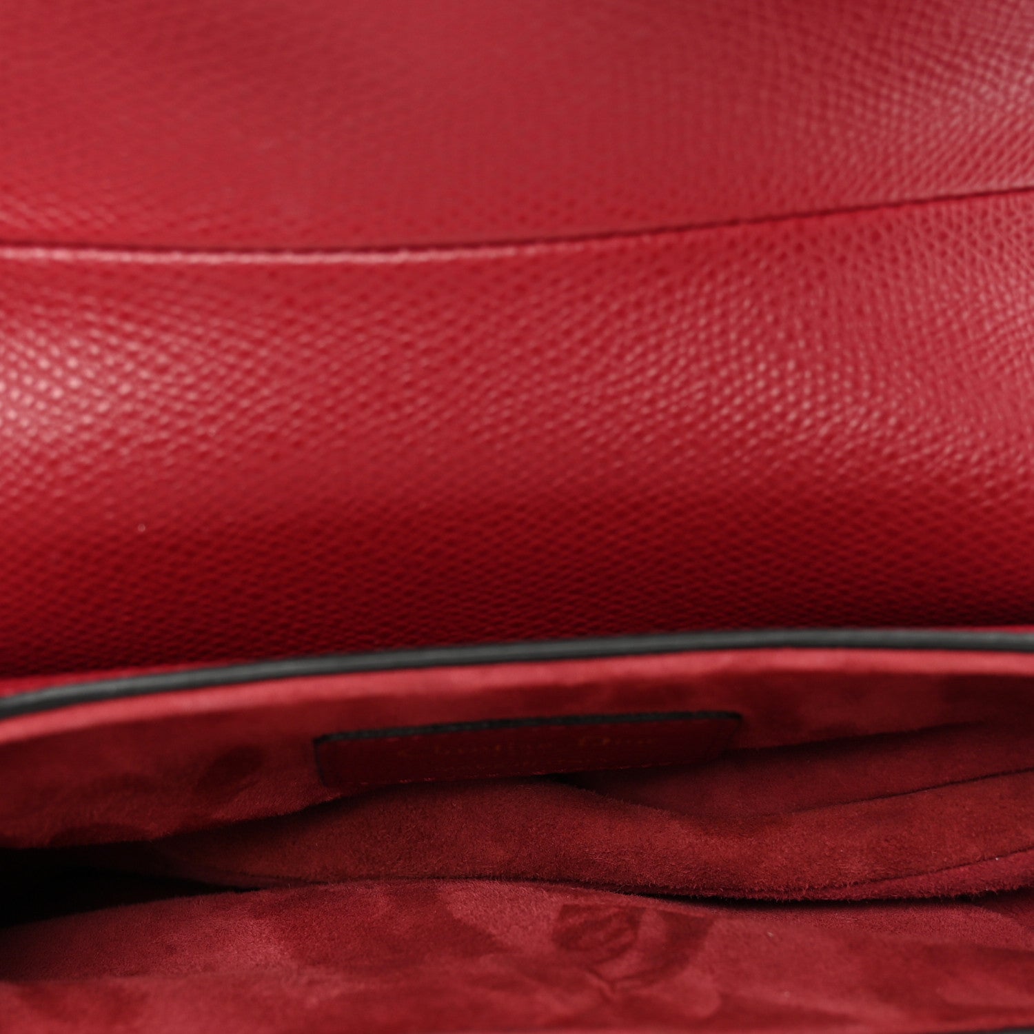 Christian Dior Calfskin Mini Saddle Bag Red 5 of 9