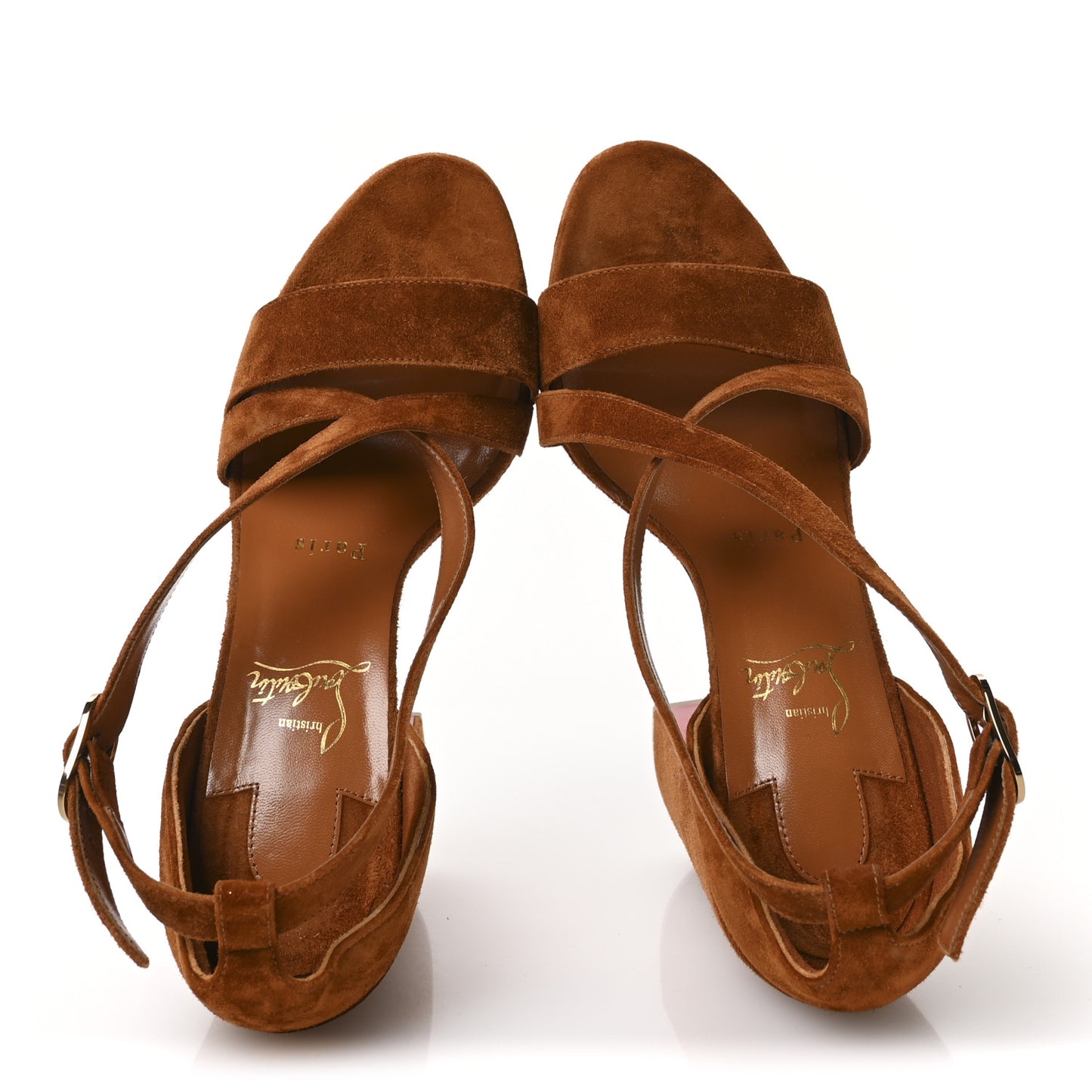 Suede Movida 130 Platform Sandals 38 Foxy