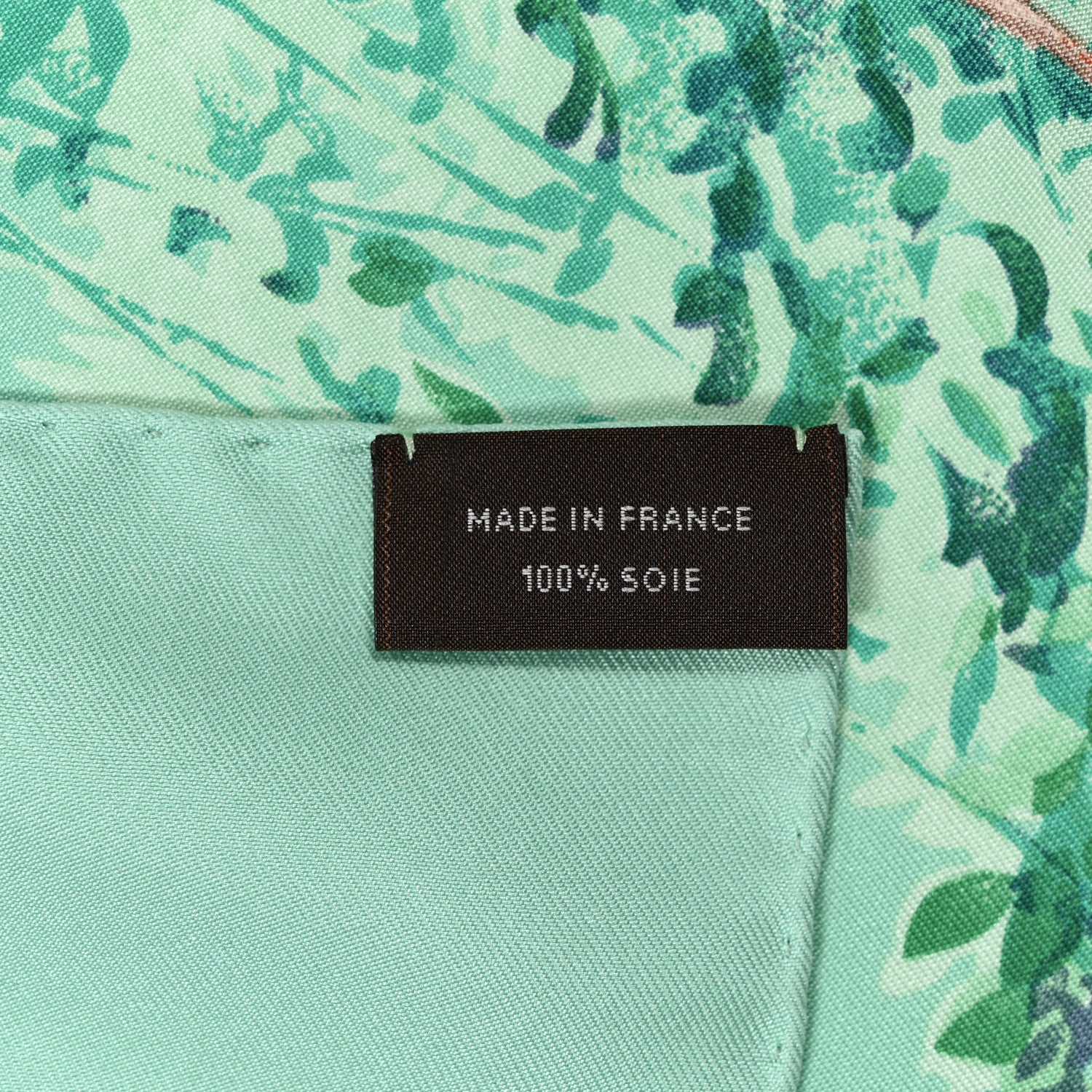 Hermes Silk Wash Equateur 90 Scarf Aqua 5 of 5