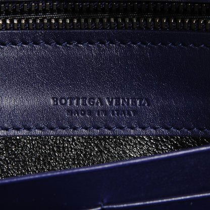 Bottega Veneta Nappa Intrecciato Zip Around Wallet Atlantic 7 of 9