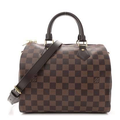 Louis Vuitton Damier Ebene Speedy Bandouliere 25 1 of 10