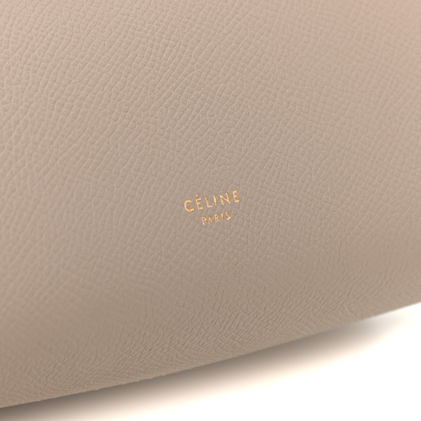 Grained Calfskin Micro Belt Bag Light Taupe
