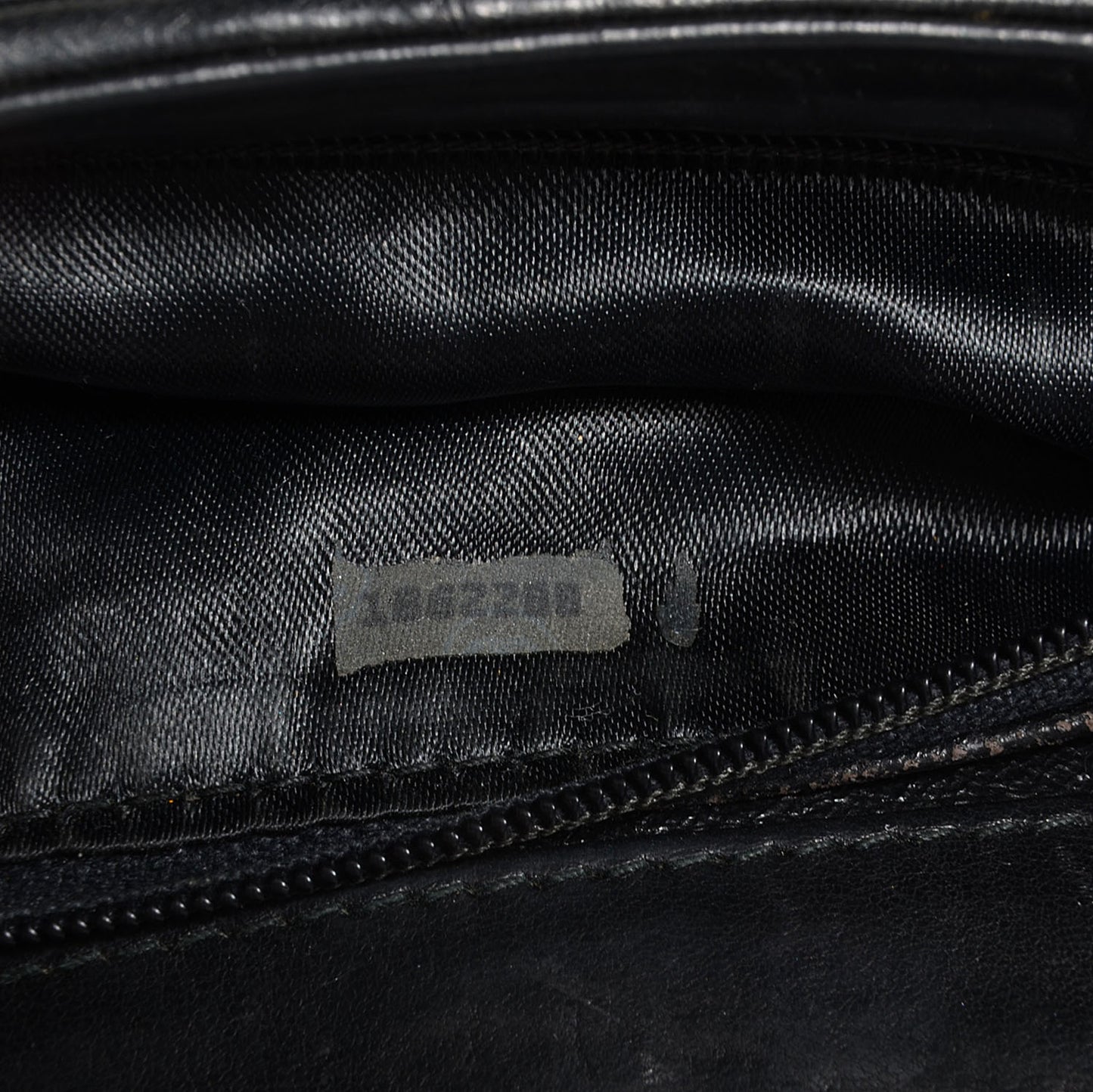 Lambskin Quilted Shoulder Bag Black