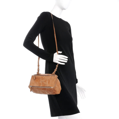 Givenchy Tumbled Sheepskin Mini Pandora Brown 2 of 8