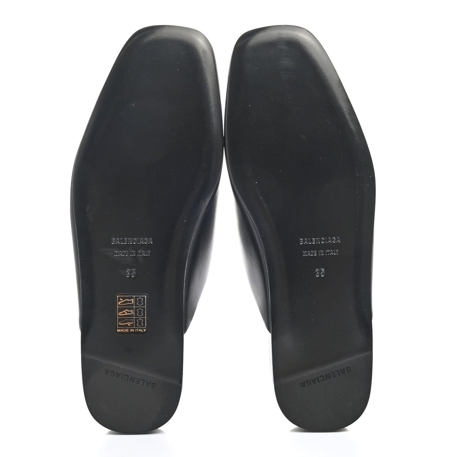 Balenciaga Smooth Calfskin Cozy BB Flat Carrera Mules 35 Black 5 of 8