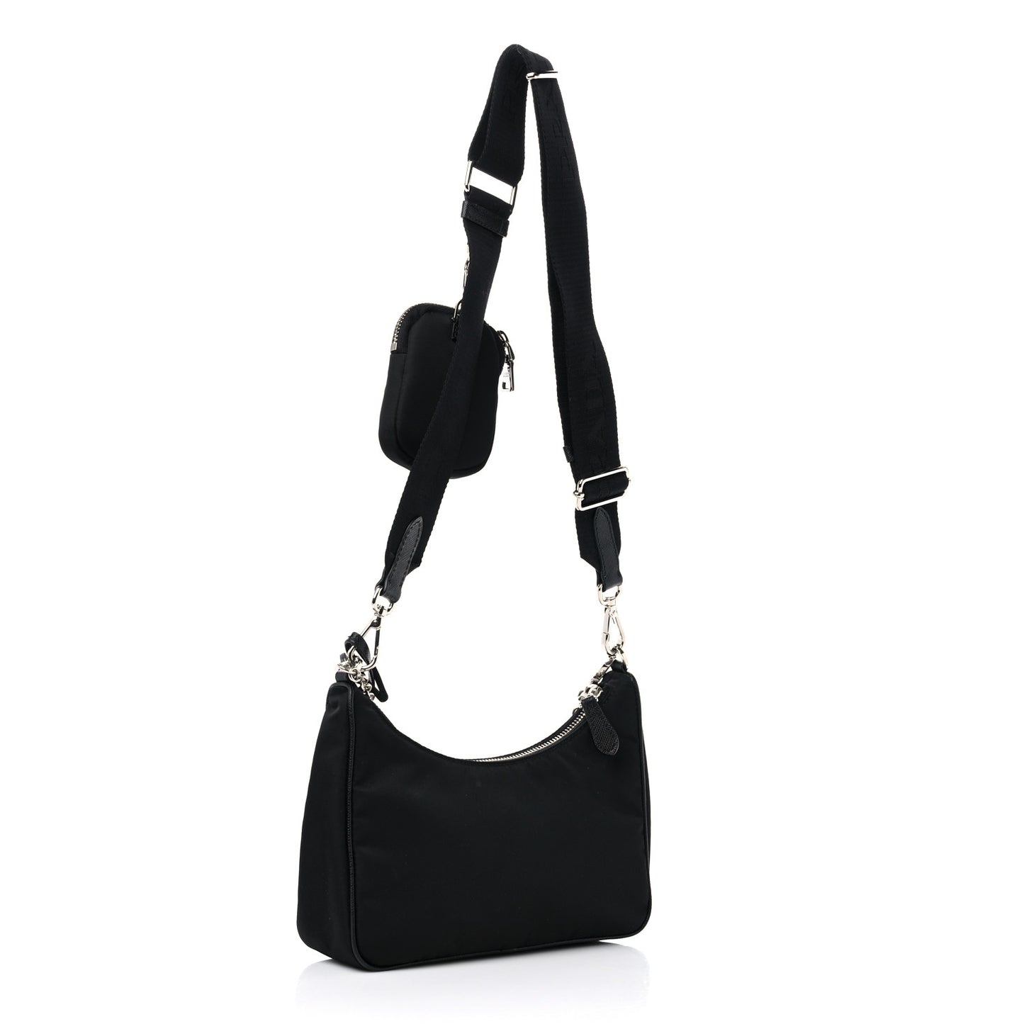 Nylon Re-Edition 2005 Shoulder Bag Black