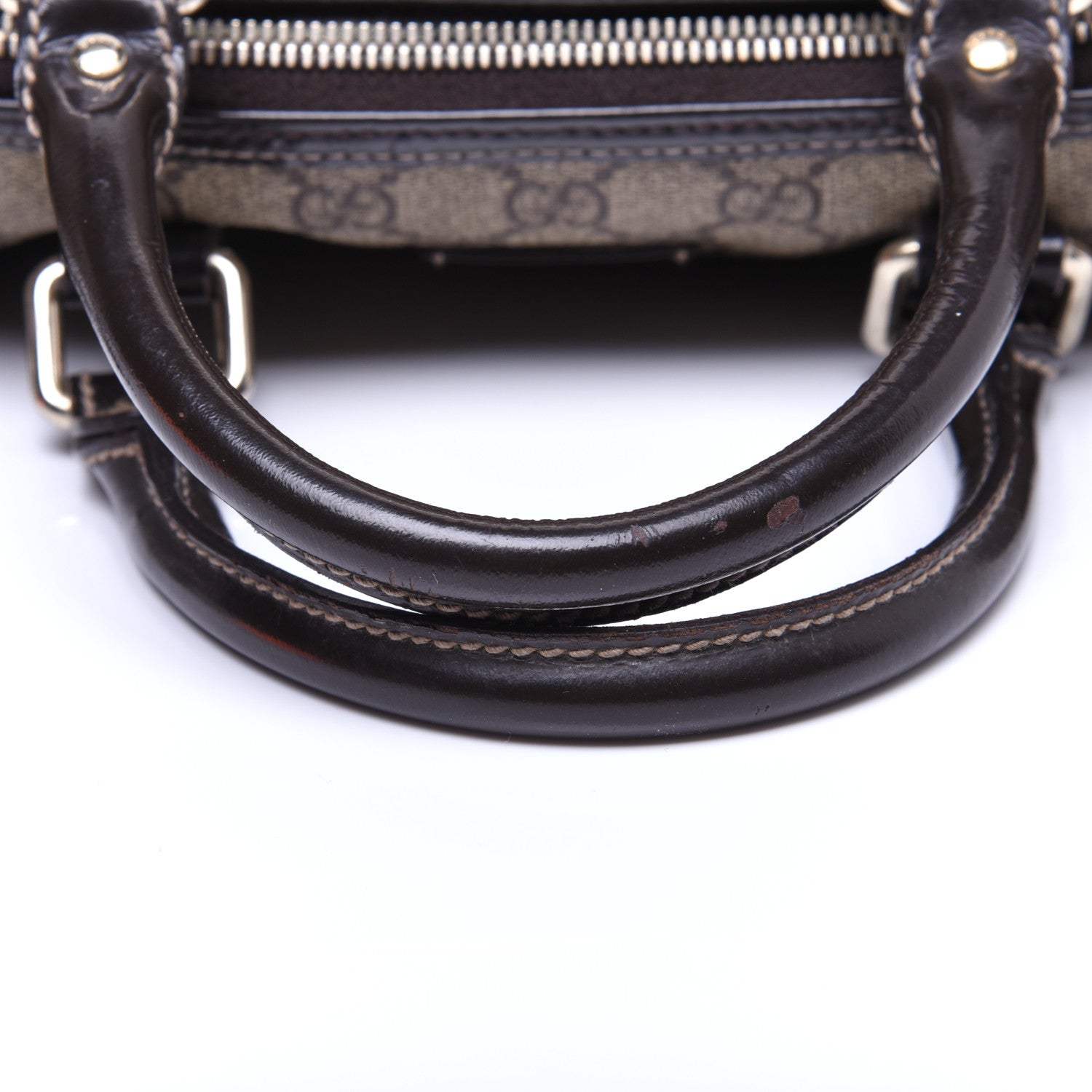 Gucci GG Plus Monogram Medium Joy Boston Dark Brown 14 of 14