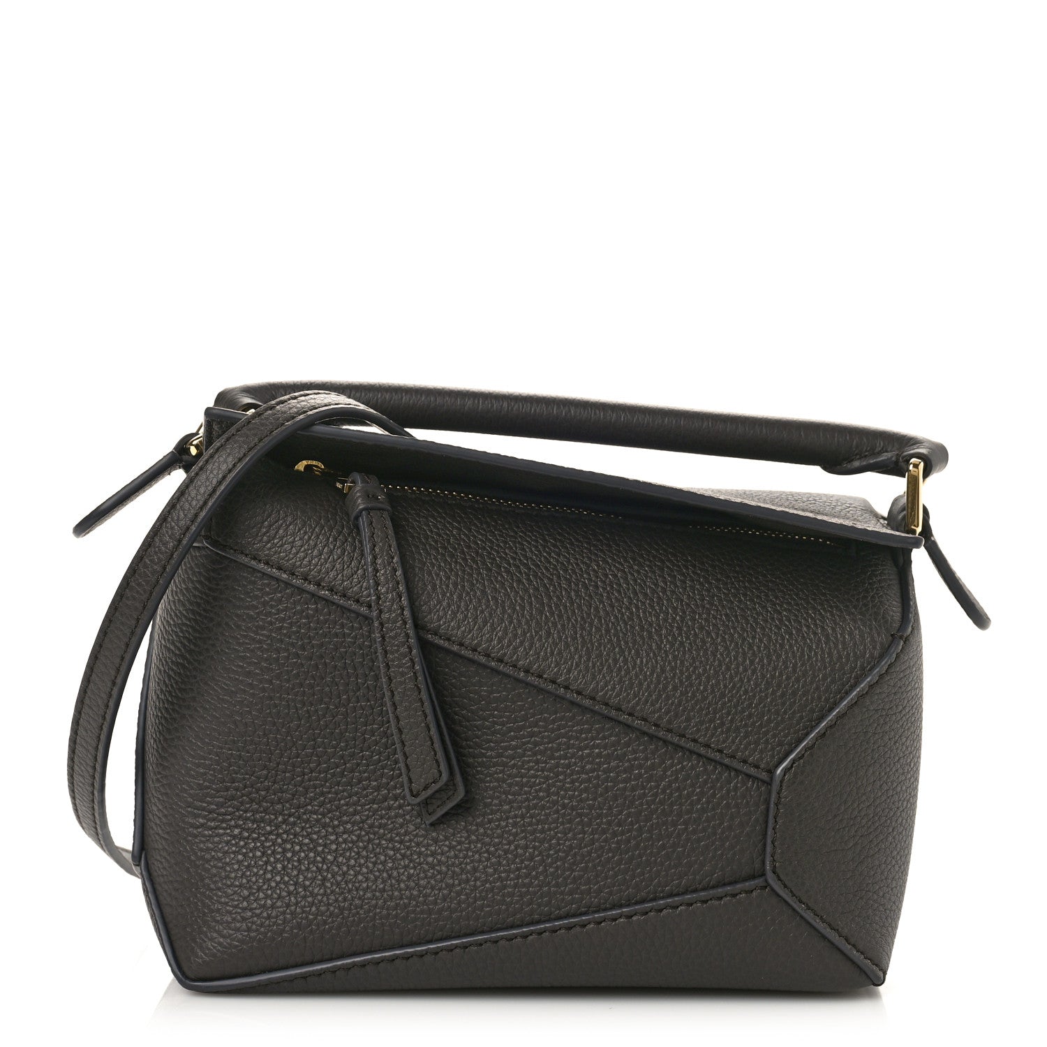Loewe Calfskin Mini Puzzle Edge Bag Dark Grey 1 of 9