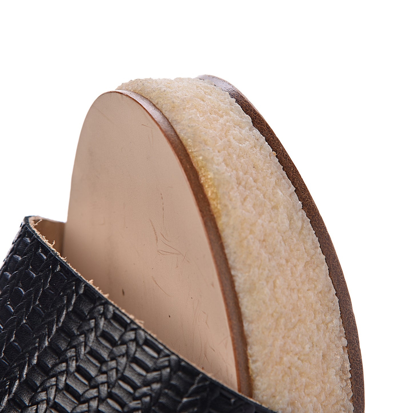 Calfskin CC Mules 39 Black