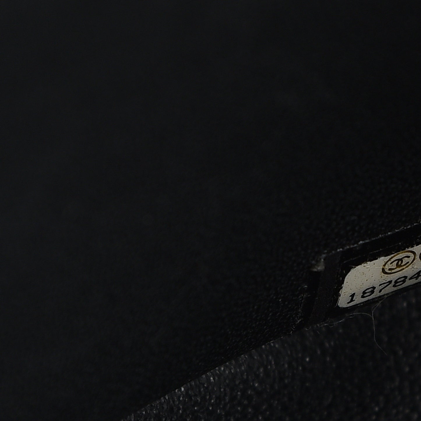 Patent Quilted Jumbo Double Flap Black