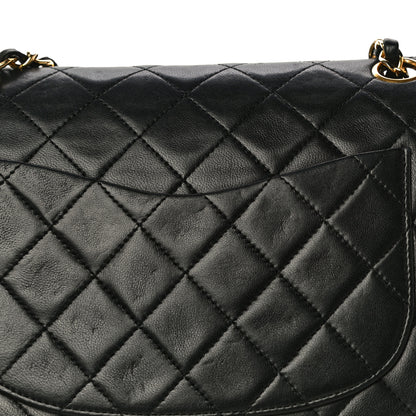 Chanel Lambskin Quilted Small Double Flap Black 24 of 26