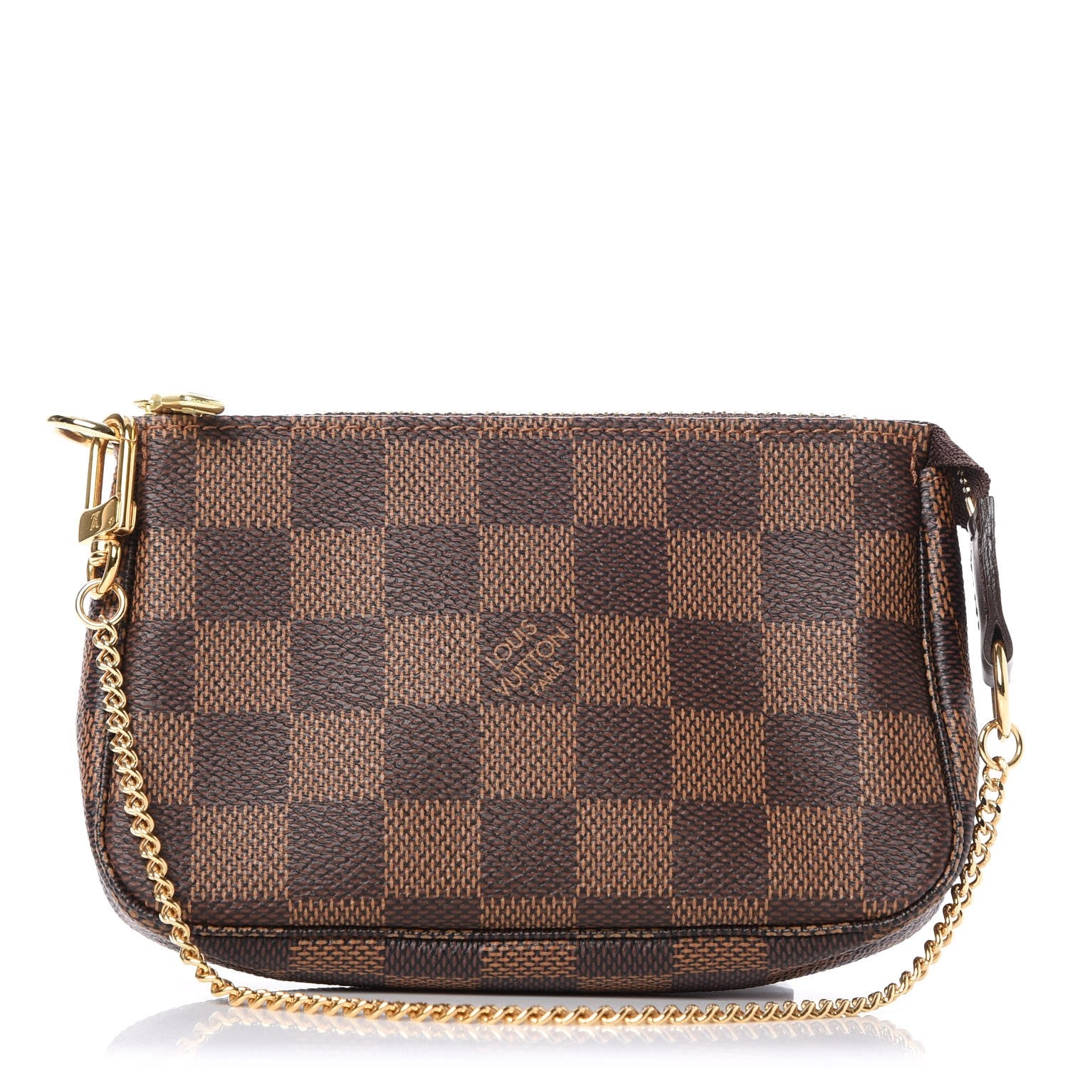 Louis Vuitton Damier Ebene Mini Pochette Accessories 1 of 8