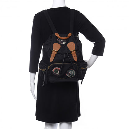 Burberry Nylon Patches Medium Rucksack Black 2 of 10