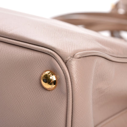 Prada Saffiano Medium Galleria Double Zip Tote Cammeo 16 of 19