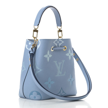 Louis Vuitton Empreinte Monogram Giant By The Pool Neonoe BB Summer Blue 3 of 10
