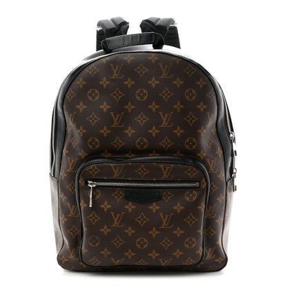 Louis Vuitton Monogram Macassar Josh Backpack 1 of 10