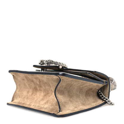 Gucci GG Supreme Monogram Mini Dionysus Top Handle Bag Beige Ebony Taupe 9 of 10