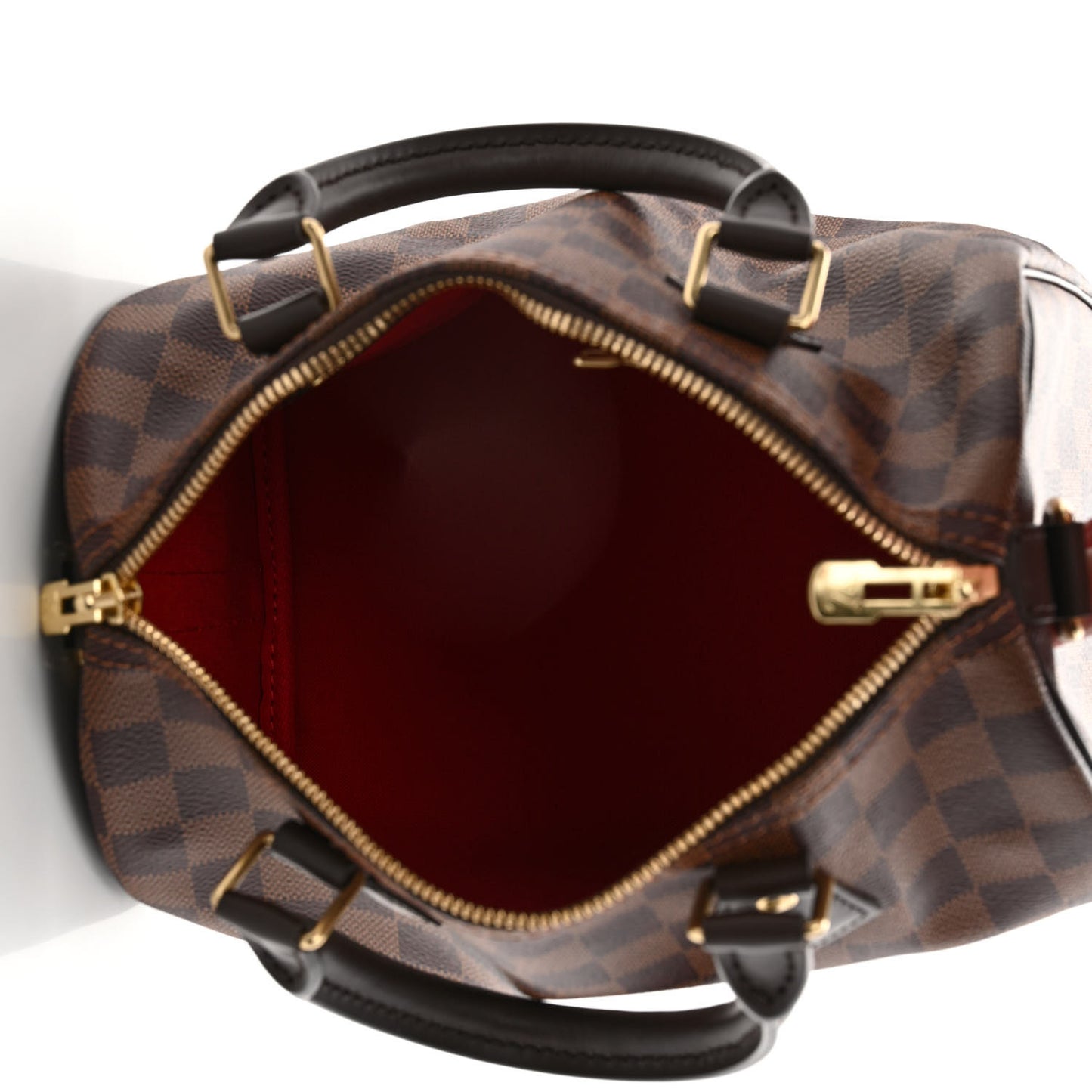 Damier Ebene Speedy Bandouliere 25