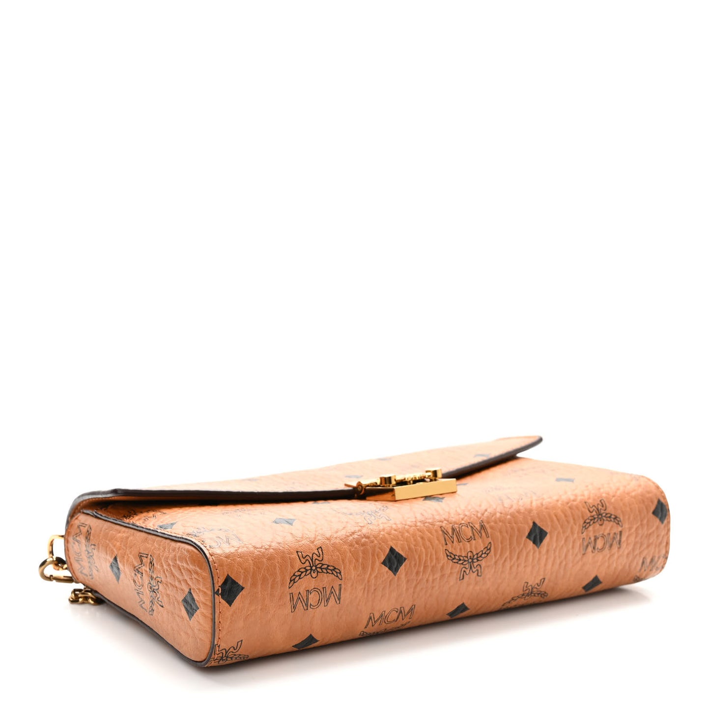 Visetos Millie Wallet On Chain Cognac